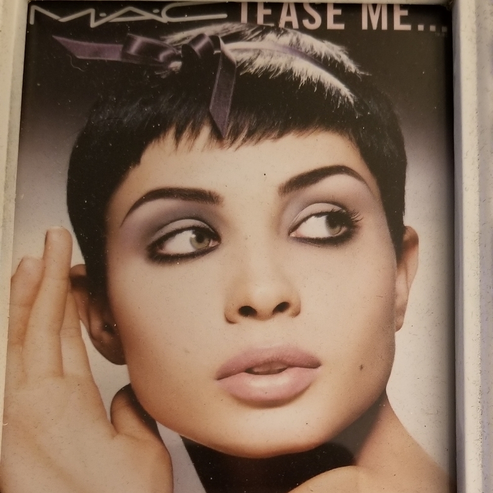 MAC cosmetics Tease Me Campaign postcard ad